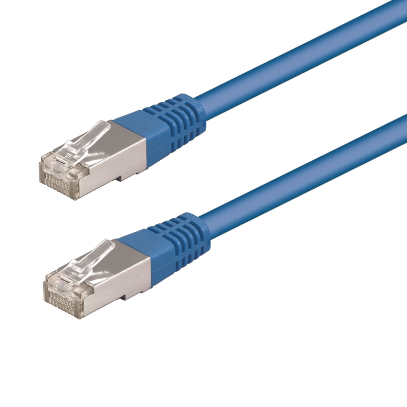 WPCPAT5F010B | CAVO PATCH CAT.5E F/UTP 1.0m BLU | WP Cabling | distributori informatica