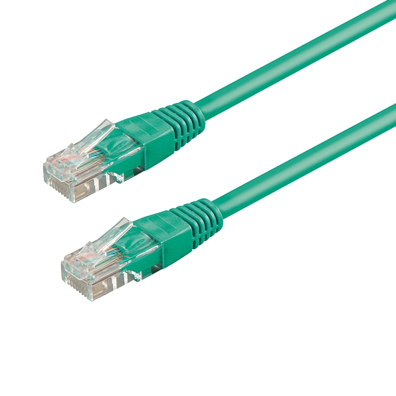 WPCPAT5U005G | CABLES DE CONEXIÓN CAT.5E U/UTP 0,5M VERDES | WP Cabling | distributori informatica