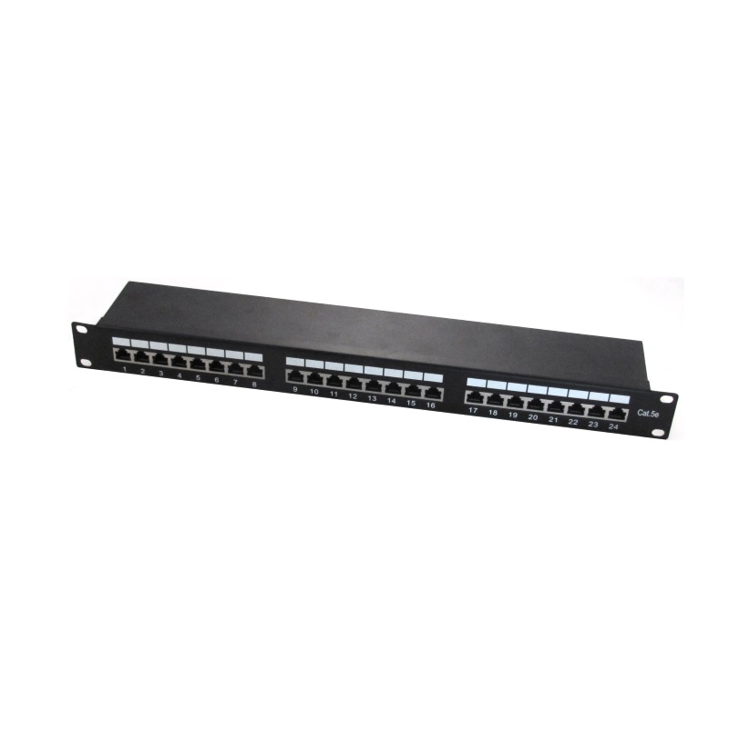 WPCPAN5F24 | PANEL PATCH FTP CAT 5e 24 PORTE RJ45, 1U | WP Cabling | distributori informatica