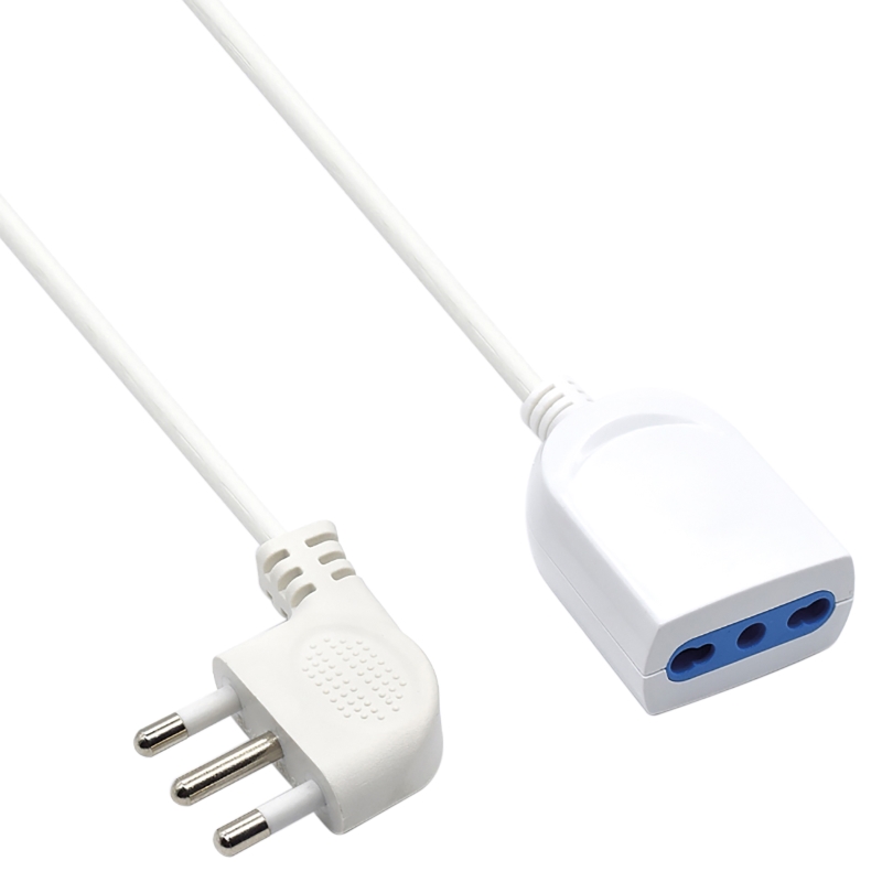 EW3810 | Power extension cord 3mt white with Italian plug 16A | Ewent | distributori informatica