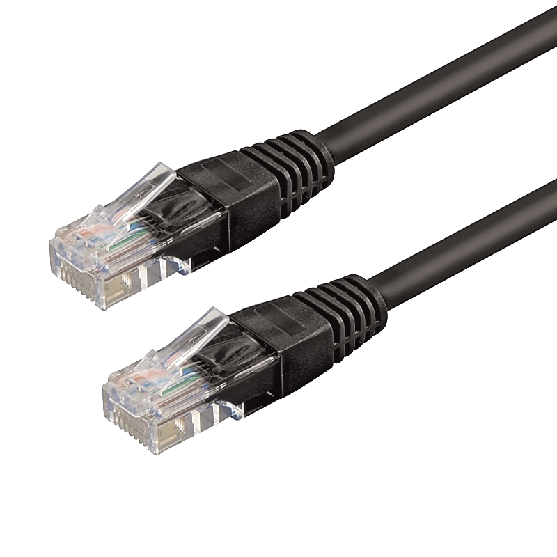 WPCPAT6U010BL | CAVO PATCH CAT.6 U/UTP, 1.0m NERO | WP Cabling | distributori informatica